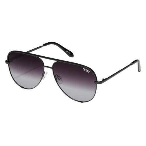 Quay High Key Large Black/fade Polarized Sunglasses