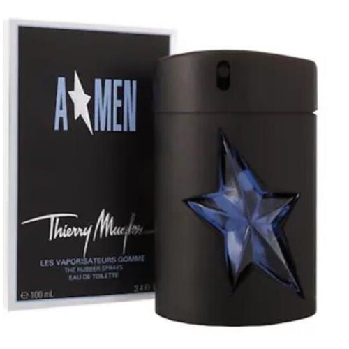 Thierry Mugler A Men 3.3oz Eau De Toilette Spray Rubber Flask For Men