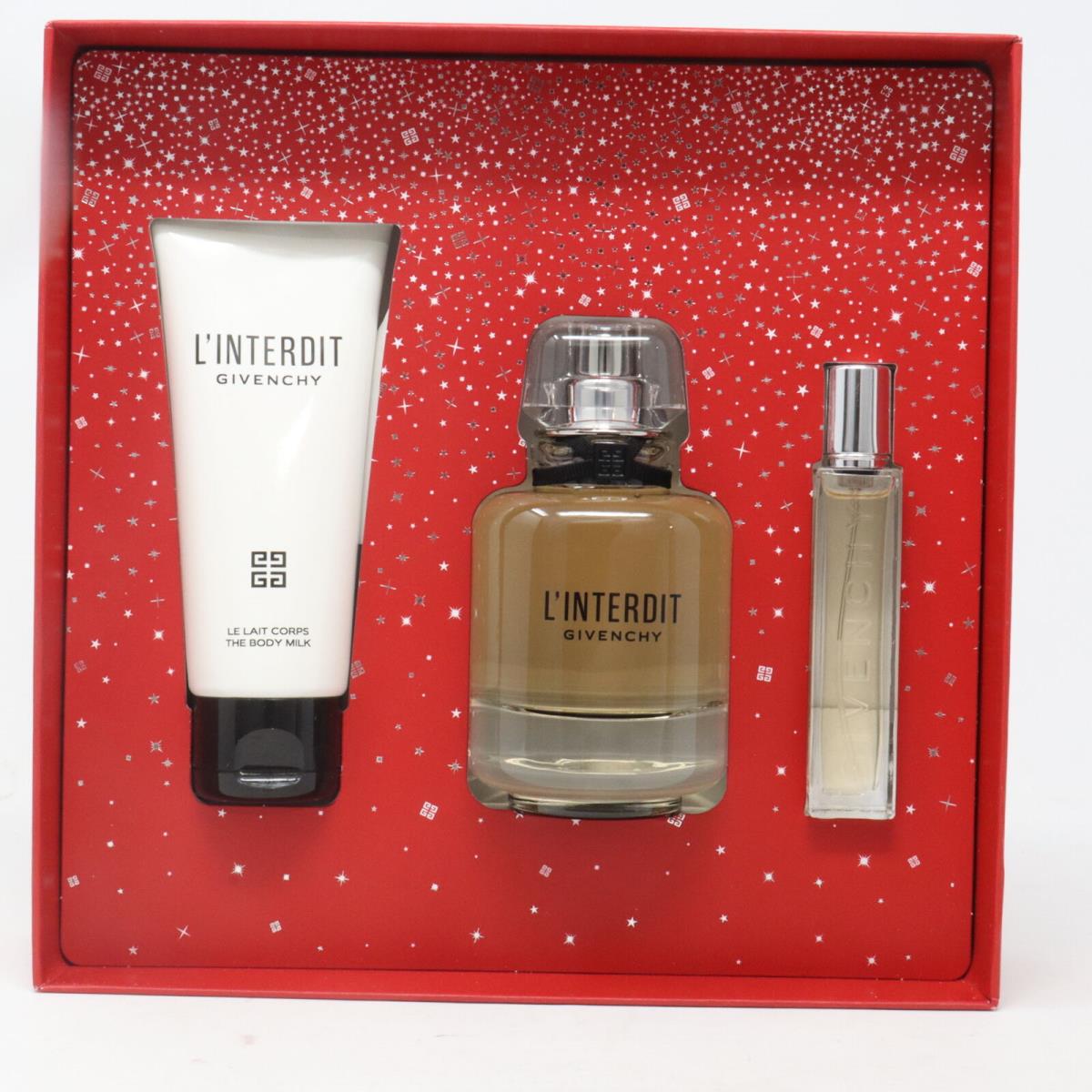 Givenchy L`interdit Eau De Parfum 3-Pcs Gift Set /