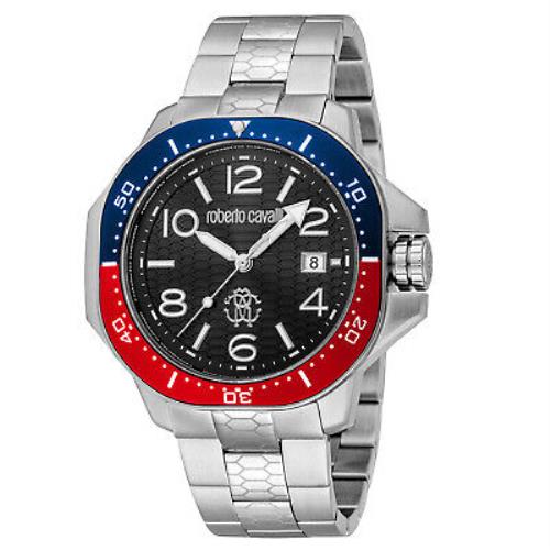 Roberto Cavalli Men`s Classic Black Dial Watch - RC5G101M0055