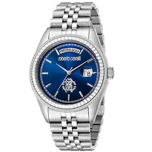 Roberto Cavalli Men`s Classic Blue Dial Watch - RC5G091M0045