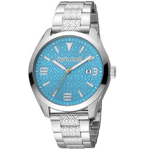 Roberto Cavalli Men`s Classic Blue Dial Watch - RC5G048M0055