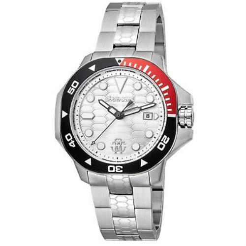 Roberto Cavalli Men`s Classic Silver Dial Watch - RC5G044M0015