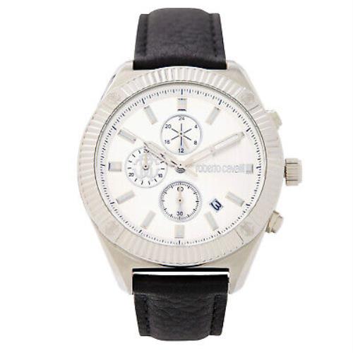 Roberto Cavalli Men`s Classic Silver Dial Watch - RC5G011L0015