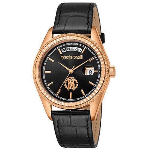 Roberto Cavalli Men`s Classic Black Dial Watch - RC5G091L0035