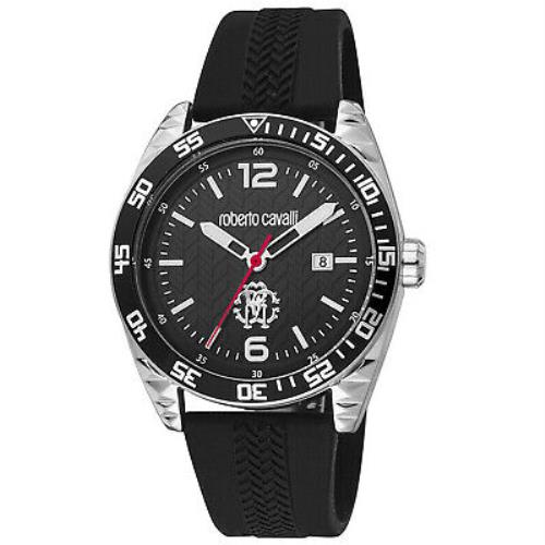 Roberto Cavalli Men`s Classic Black Dial Watch - RC5G018P0035