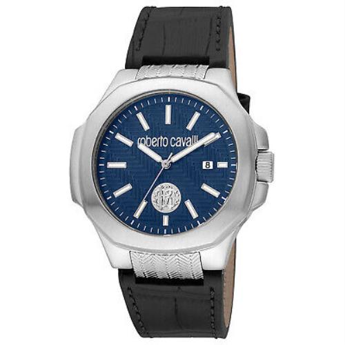 Roberto Cavalli Men`s Classic Blue Dial Watch - RC5G050L0015