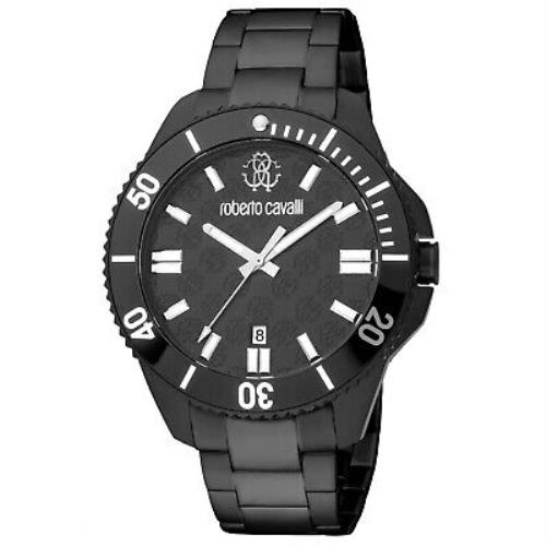 Roberto Cavalli Men`s Classic Black Dial Watch - RC5G013M0115