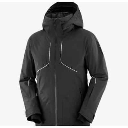 Salomon Men`s Brilliant Ski Jacket - Size Large Men 822