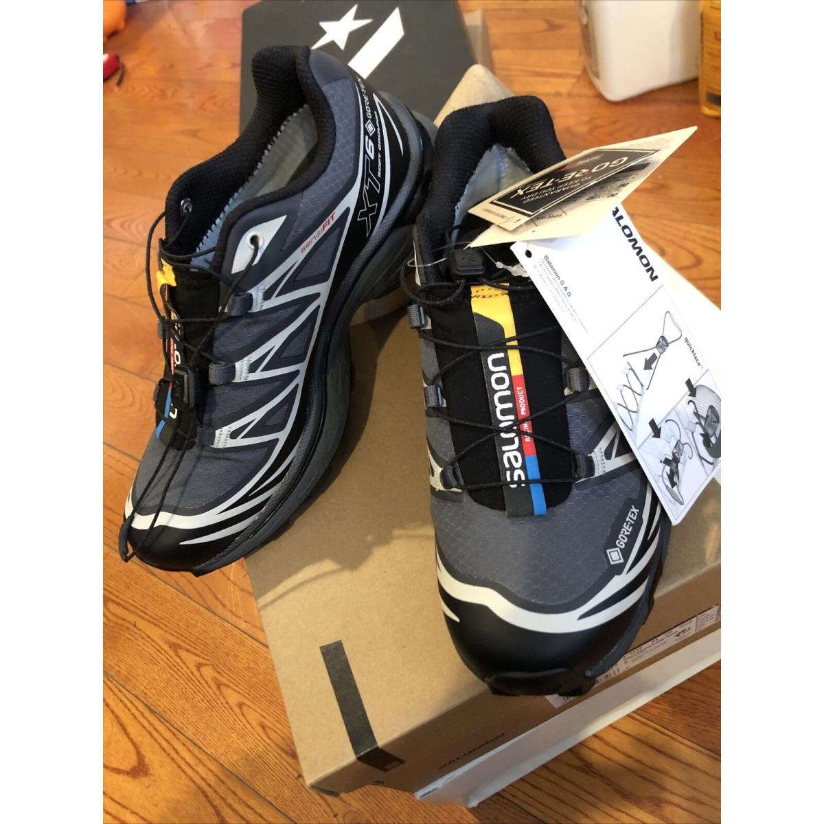 Size 5.5 - Salomon XT-6 Gore-tex Black