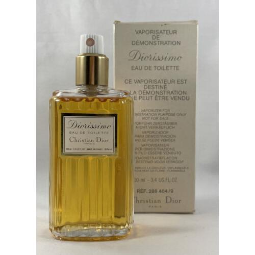 Christian Dior Vintage Diorissimo Eau De Toilette 3.4 oz