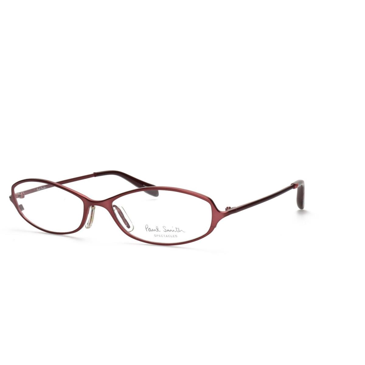 Paul Smith 199 Rou 51-16-130 Red Vtg Vintage Titanium Eyeglasses Frames