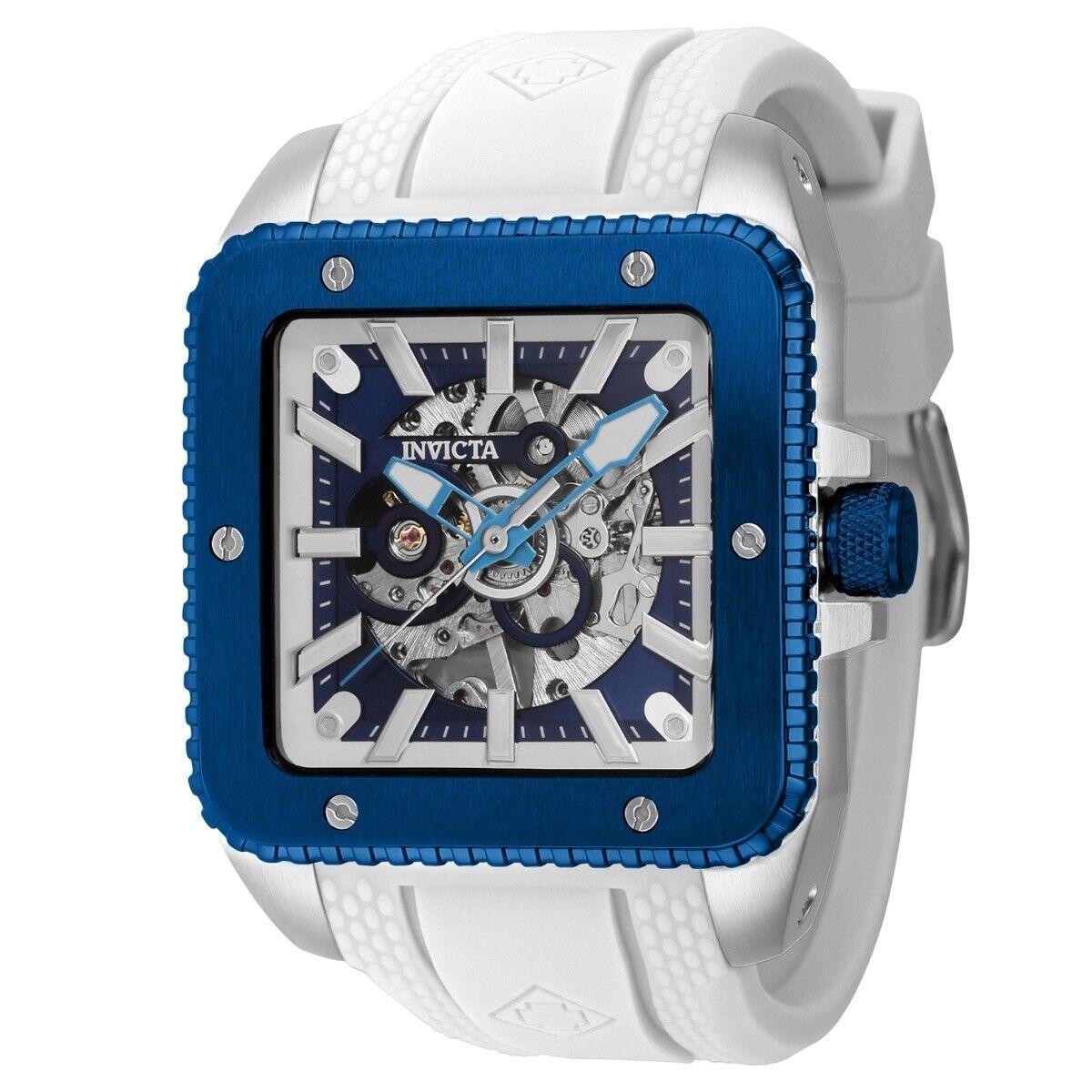 Invicta Cuadro Mechanical Men`s Watch - 45mm White ZG-44007