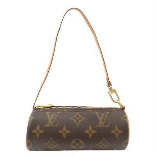 Pre-loved Louis Vuitton Monogram Mini Pouch For Papillon Bag - Brown