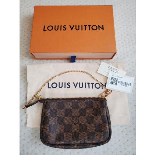 Louis Vuitton Damier Ebene Mini Pochette Accessoires N58009