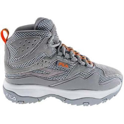 Fila Women`s Ranger Boots Casual Sneaker Boot Grey Orange 5HM01097-082
