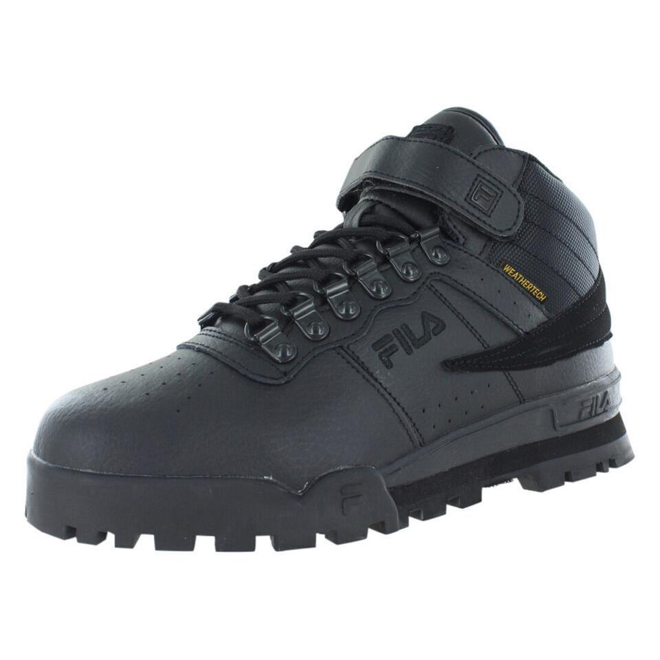 Men`s Fila F-13 Weather Tech Sneaker Boot Black/black/black 1SH40117-001