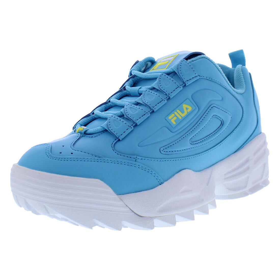 Fila Disruptor 3 Womens Shoes Size 8 Color: Bachelor Button/limelight/white