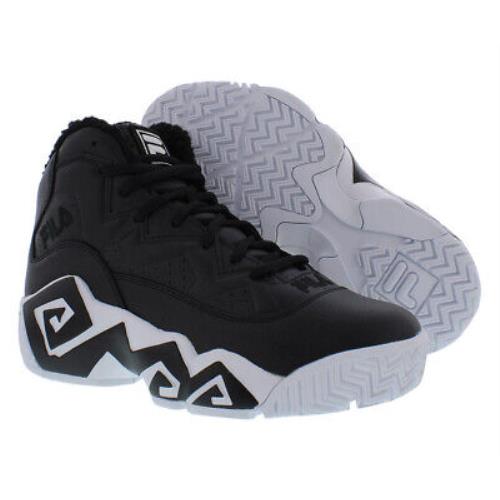 Fila MB Fur Womens Shoes Size 9.5 Color: Black/black/white