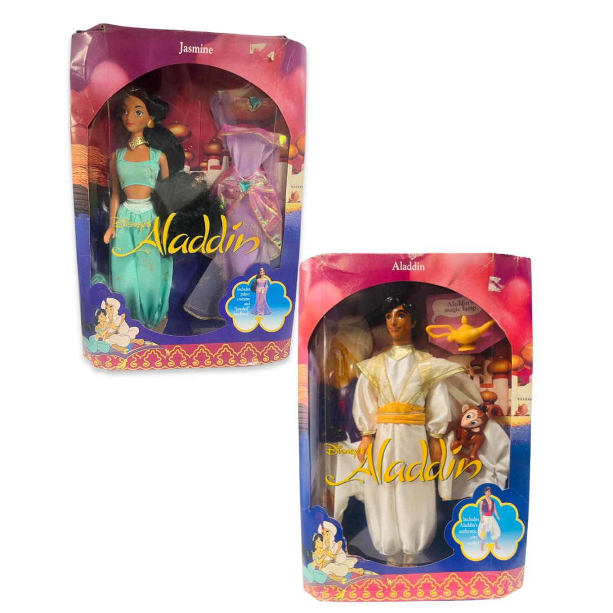 Vintage 1992 Mattel Disney`s Aladdin Doll Nrfb 2548 Jasmine 2557