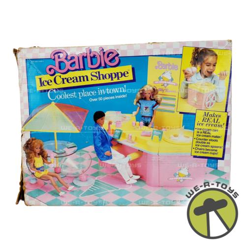 Barbie Ice Cream Shoppe Playset 1987 Mattel 3653 Complete