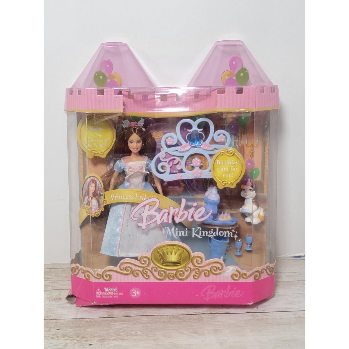 Barbie Mini Kingdom Princess Erika From Princess Pauper Cat Tiara Birthday