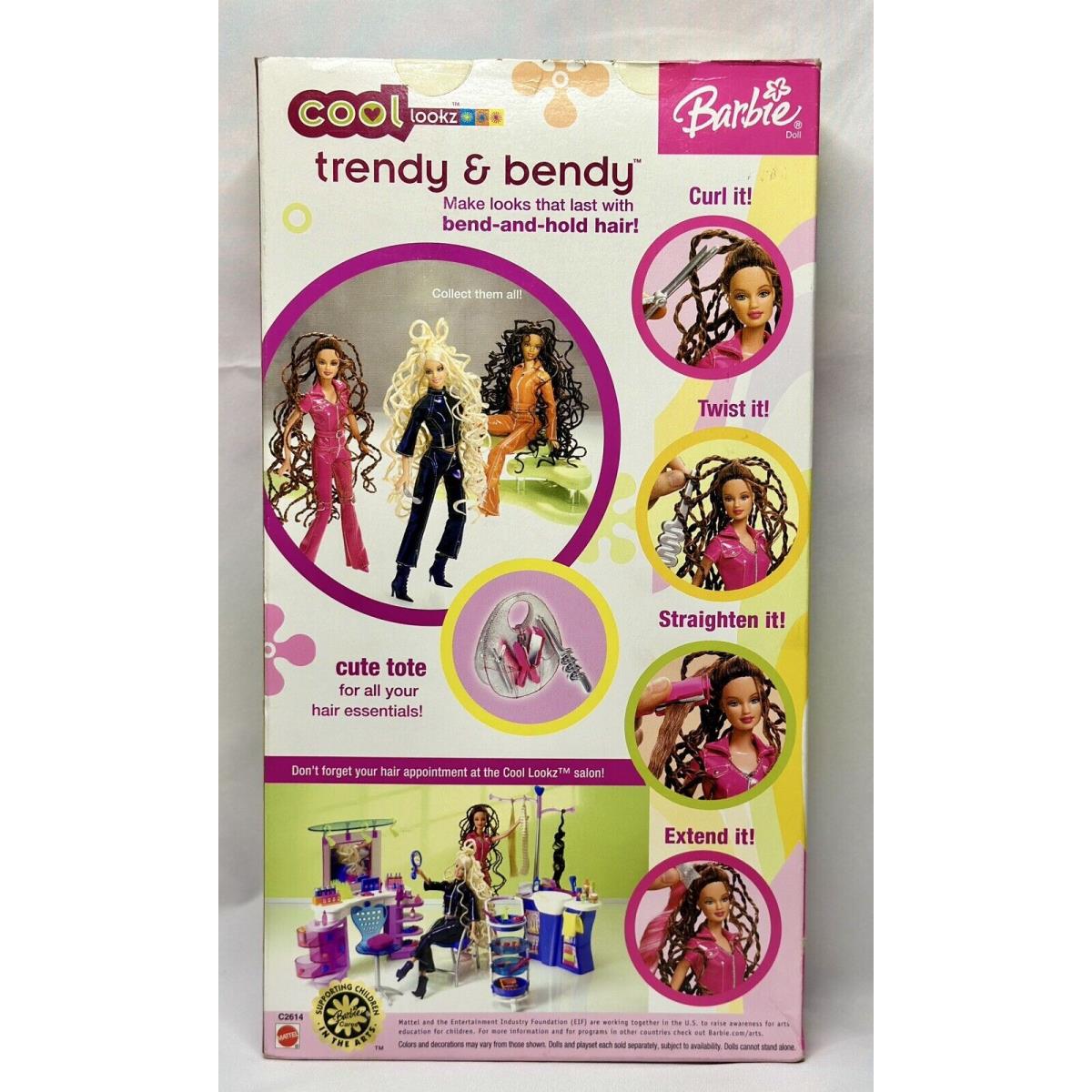 Mattel Barbie Cool Lookz Trendy Bendy Barbie Teresa Doll C2614 2003