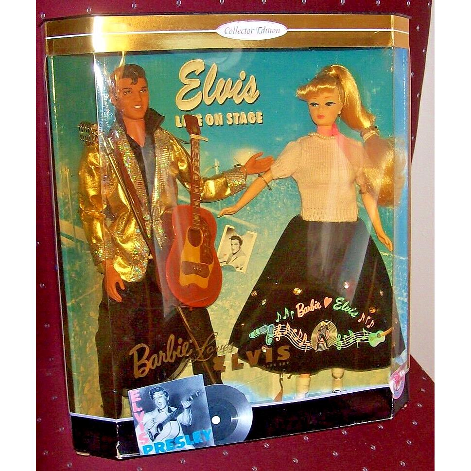 1997 Barbie Loves Elvis Gift Set Nrfb Xlnt Condition