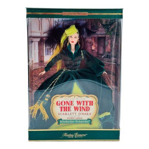 Scarlett O`hara Gone with The Wind Timeless Treasures Mattel Barbie Vivien Leigh