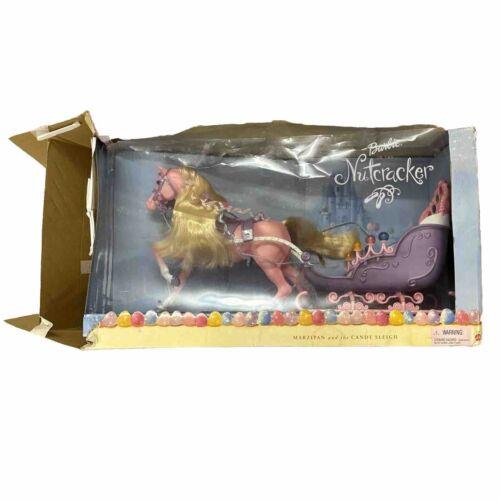 Barbie in The Nutcracker Marzipan and The Candy Sleigh Horse 50309 2001 Dmg Box