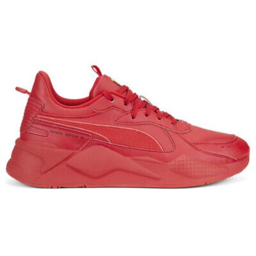 Puma Ferrari Rsx Mc Lace Up Mens Red Sneakers Casual Shoes 30751601