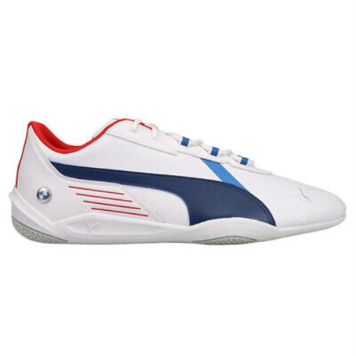 Puma Bmw M Motorsport Rcat Machina Lace Up Mens White Sneakers Casual Shoes 307