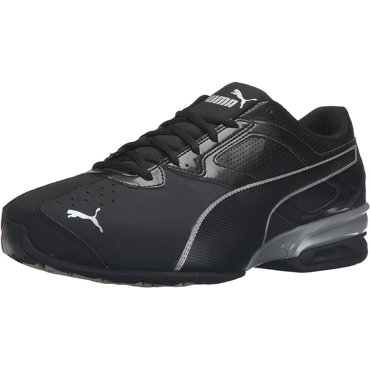 Puma Men`s Tazon 6 Fade Sneakers Black/Silver