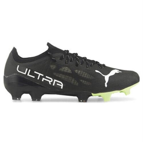 Puma Ultra 1.4 Firm Groundag Soccer Cleats Mens Black Sneakers Athletic Shoes 10