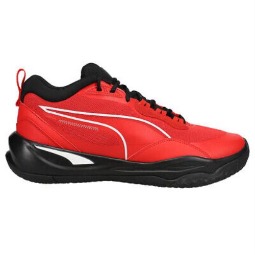 Puma Playmaker Pro Basketball Mens Red Sneakers Athletic Shoes 37757201 - Red