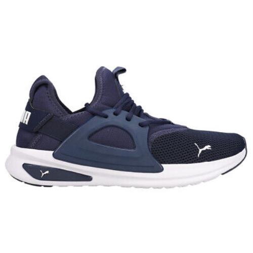 Puma Softride Enzo Evo Mens Blue Sneakers Casual Shoes 37704804 - Blue