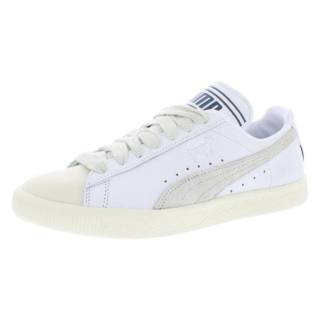 Puma Clyde Q3 Rhuigi Mens Shoes - Pristine/Sedate Gray/Puma White, Main: White
