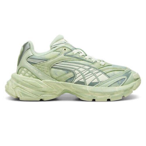 Puma Velophasis Retreat Yourself Lace Up Womens Green Sneakers Casual Shoes 395