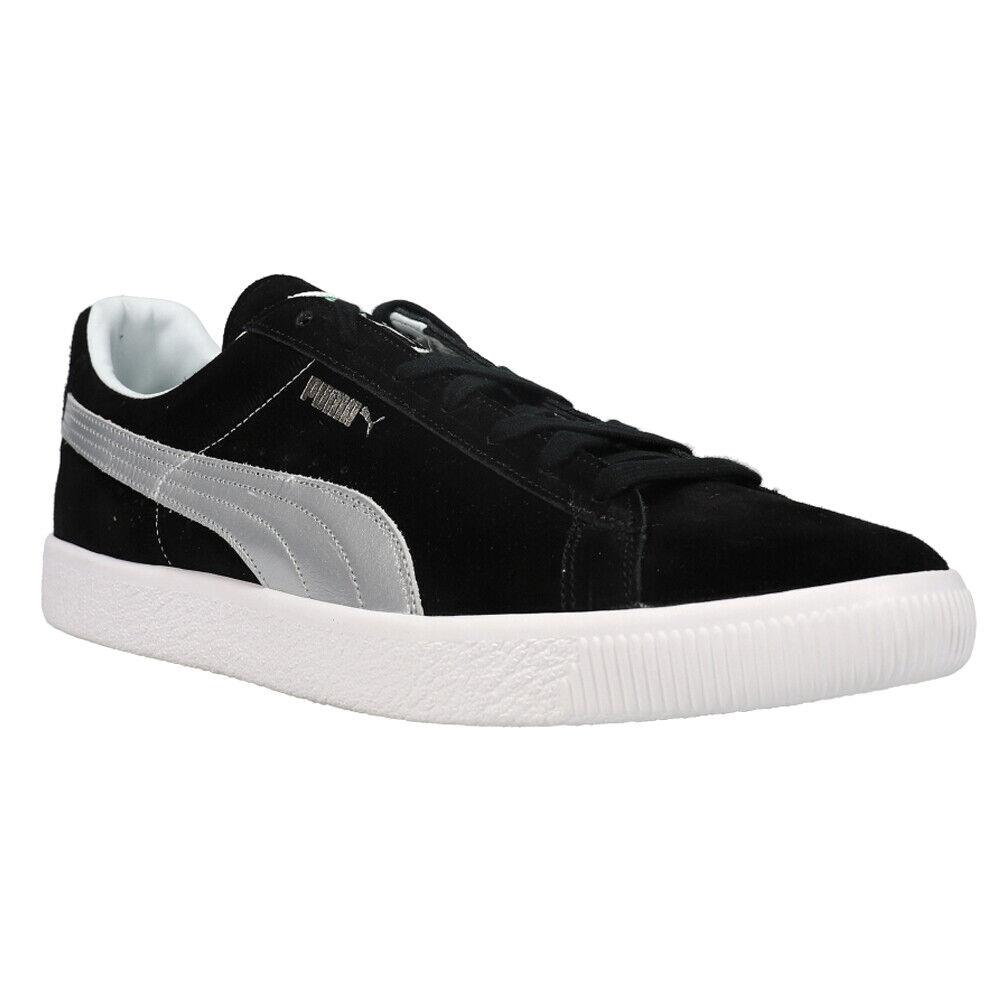 Puma Suede Vintage Mij Lace Up Mens Black Sneakers Casual Shoes 375905-01