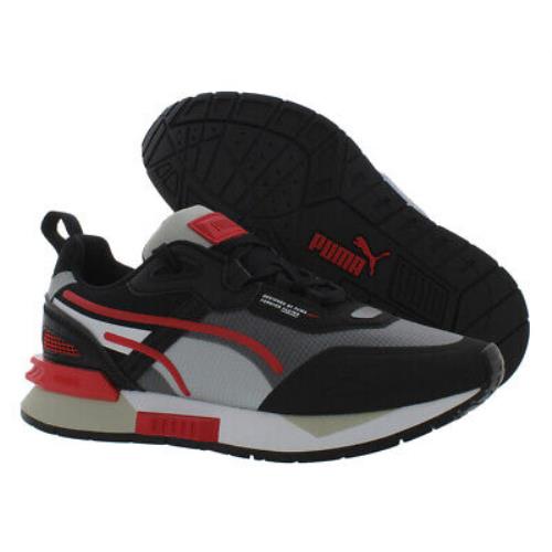 Puma Mirage Boys Shoes - Black/Red/White, Main: Black