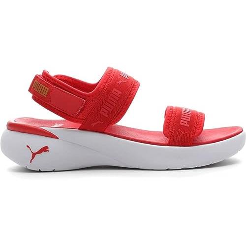 Puma - Womens Sportie Sandal Shoes Size: 10 M US Color: Poppy Red/puma White