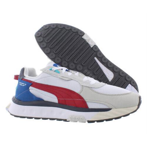 Puma Wild Rider Layers Mens Shoes Size 12 Color: White/urban Red - White/Urban Red, Main: White