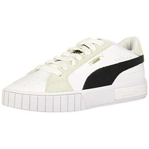 Puma Cali Star Womens Sneakers in White/black Size 10