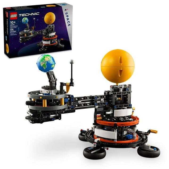 Lego Technic Planet Earth and Moon in Orbit Building Set Outer Space Gift 42179