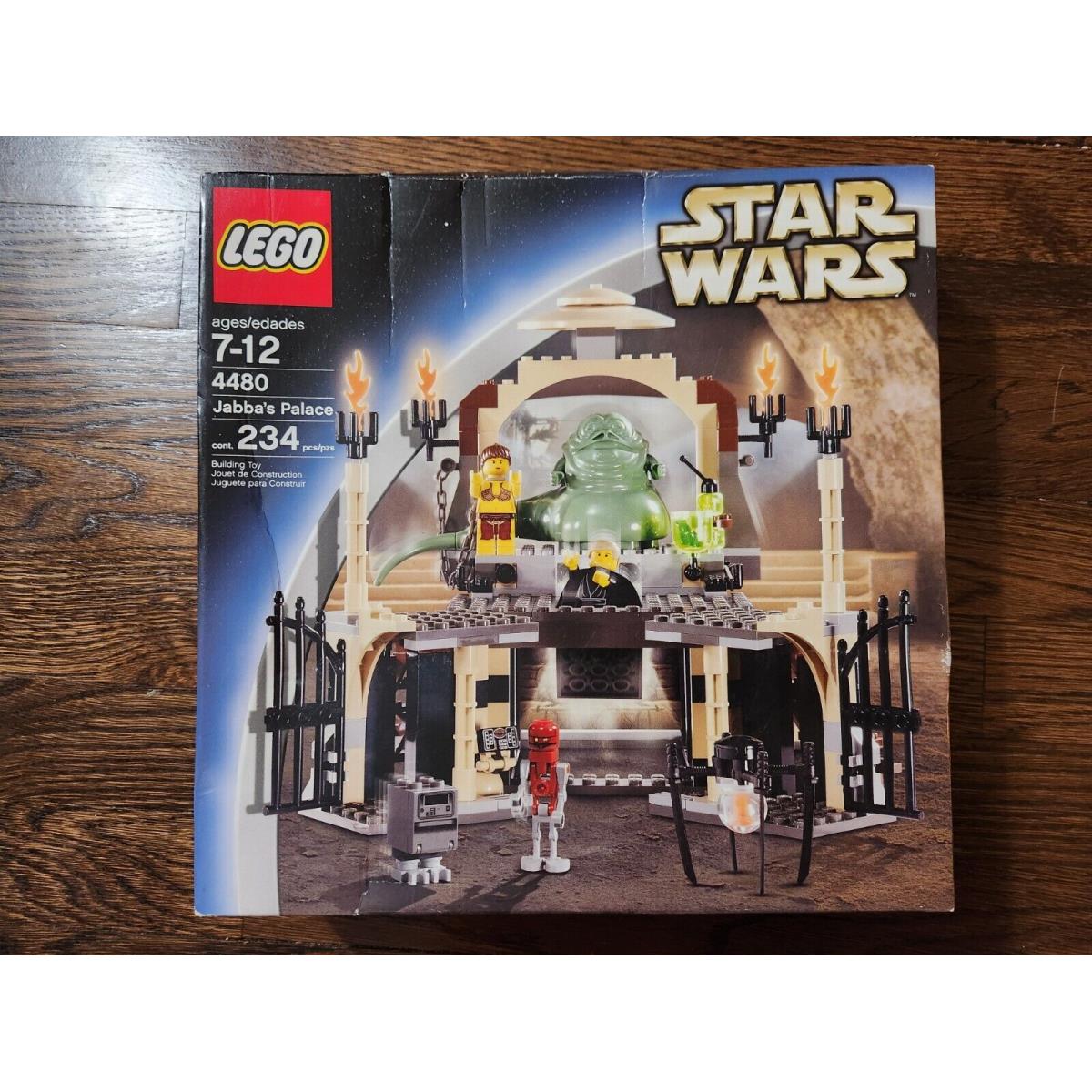 Heavy Creases Lego Star Wars 4480: Jabba`s Palace