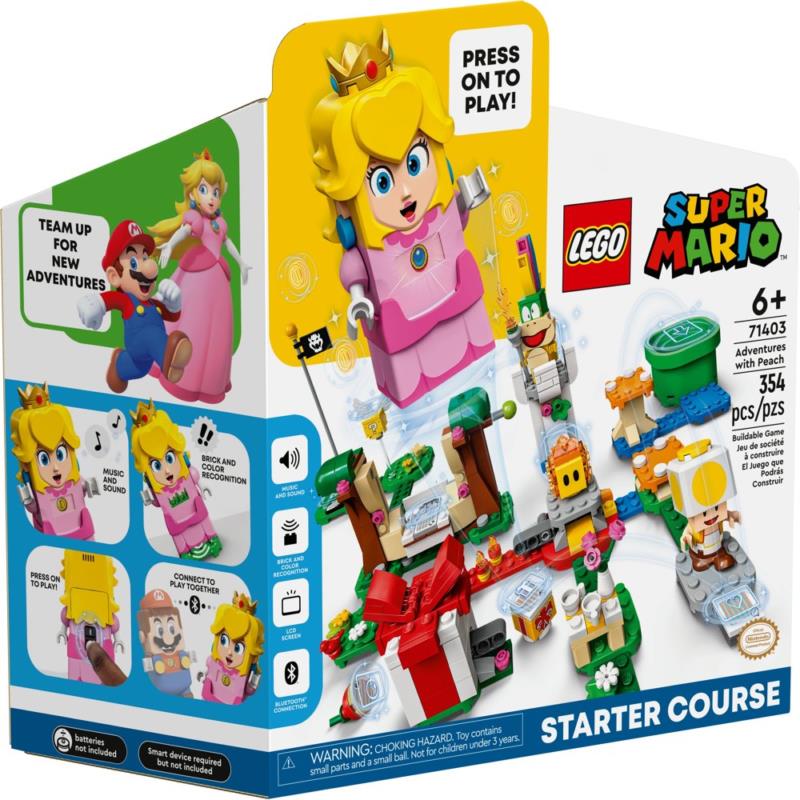 Lego Super Mario Adventures with Peach Starter Course 71403 Building Toy Set