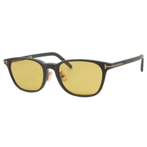 Tom Ford 1040-D Eco 02E Matte Black Brown Lens Men`s Sunglasses 52-18-140 W/case