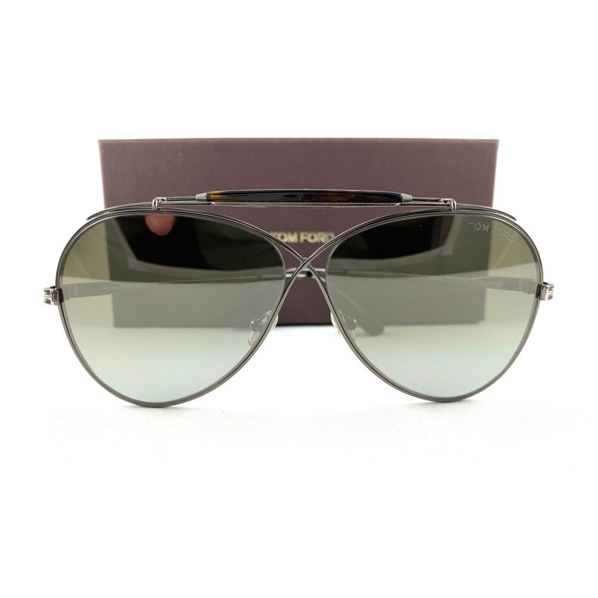 Tom Ford Sunglasses FT0818/S Holden 08G Gunmetal Brown TF818