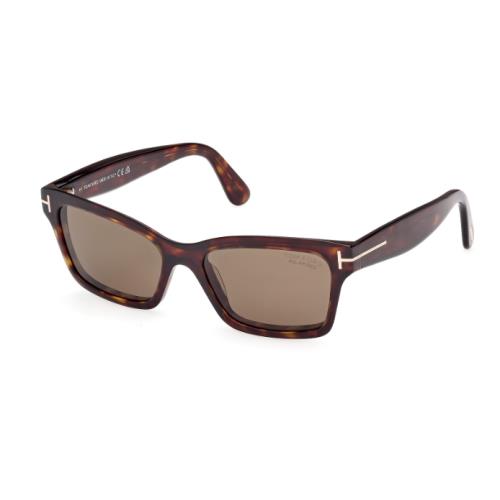 Tom Ford Mikel FT1085 52H Black-dark Havana/brown Polarized Women`s Sunglasses