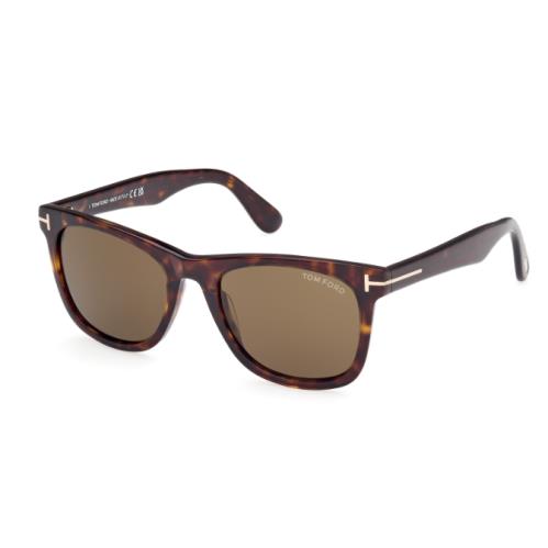 Tom Ford Kevyn FT1099 52J Dark Havana/roviex Square Men`s Sunglasses